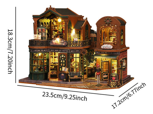 Kits De Casas De Muñecas En Miniatura Para Hacer Mismo,