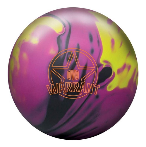 Garantía Dv8 - Bola De Bolos, Color Negro, Magenta, Amarillo