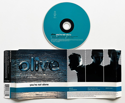 Olive  You're Not Alone Cd Nm/ex Europe, Trance, Techno 