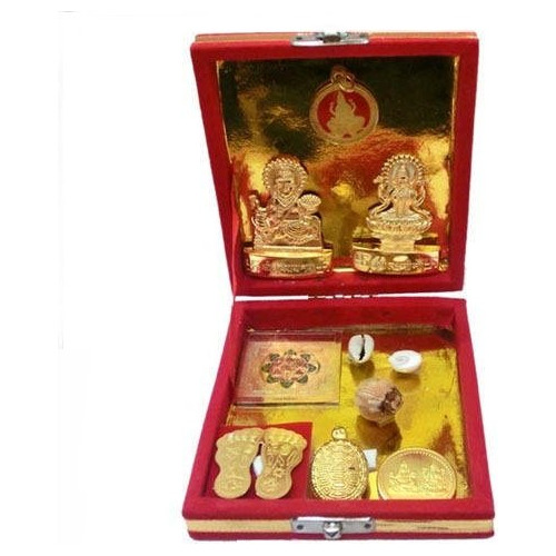 Conjunto Religioso De Shri Kuber Y Laxmi Varsha Yantra ...