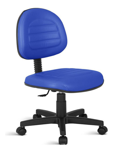 Cadeira De Escritório Executiva Com Gomo Rce Azul