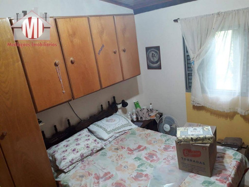 Chácara Com Escritura, 03 Dormitórios À Venda, 1750 M² Por R$ 450.000 - Rural - Socorro/sp - Ch0436