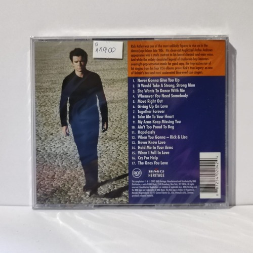 Rick Astley Greatest Hits Cd Musicovinyl