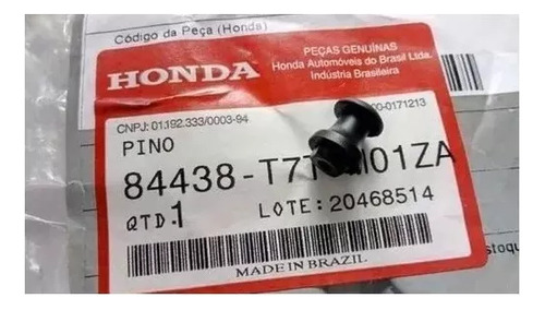 Pino Suporte Corda Tampa Traseira - Honda Hrv 2019