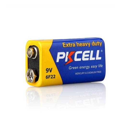 Pila Alcalina 9v Pkcell Ultra Bateria High Drain Energia