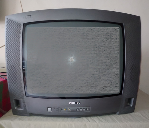 Imagen 1 de 3 de Tv Philips 20  Crt  20pt424 Funcional Stereo C/control