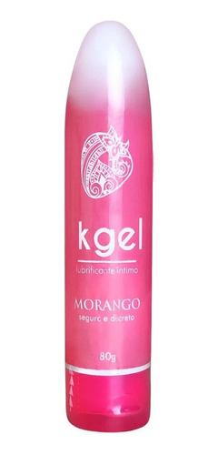 Lubrificante Intimo Kgel Morango Interativo 80g