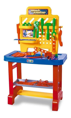 Work Center Taller Banco De Trabajo Rondi Con Herramientas