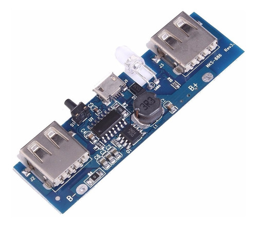 Modulo De Carga Dual Usb 5v 1a 2a 18650