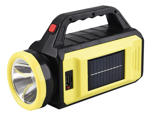 Linterna Portátil Recargable Q Solar Supe 8343