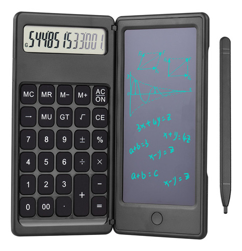 Calculadora Plegable Y Tableta Lcd De 6 Pulgadas De Escritur