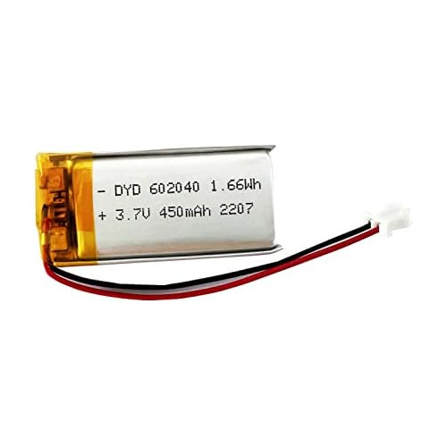 Batería Lipo De 602040 3.7v 450mah Conector Jst Electr...