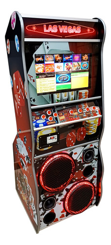 Maquina De Musica Jukebox Karaoke 7 X 1 De 19 Polegadas Lveg