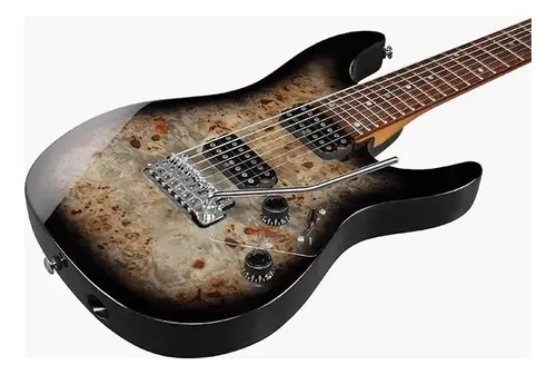 Guitarra Ibanez 7 Cordas Az427p1pb-ckb Charcoal Black Burst