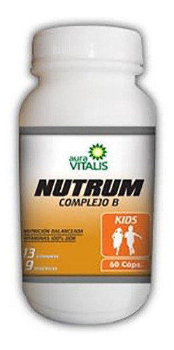 Multivitaminico Nutrum Kids Vitaminas Para Niños Complejo B