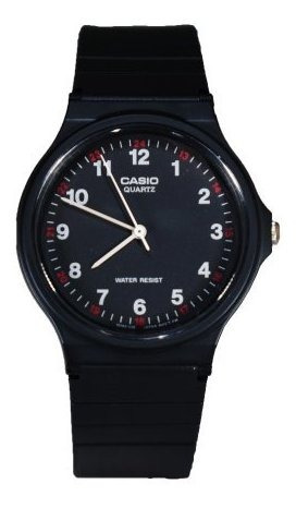 Casio Mq24-1b Reloj Analógico Negro 1 Qtpyw