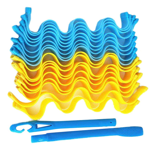 Kit De Peinado For Rizos En Espiral, Rollo De Plástico Para