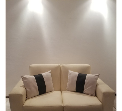 Mueble De Semi Cuero Blanco