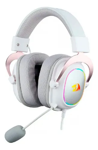 Audífonos Gamer Redragon Zeus X H510w Rgb White Usb