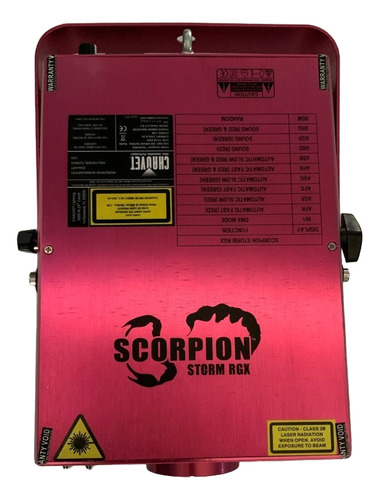Laser Chauvet Scorpión Storm Rgx