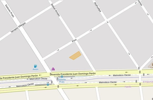 Imagen 3 de 3 de Lote | Int. Rafael Amato 2027