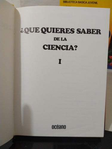 Qué Quieres Saber De La Ciencia 4 Tomos (Usado)