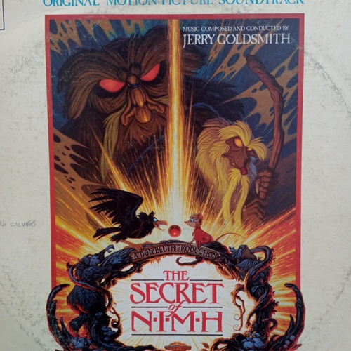 The Secret Of Nimh Original Film Soundtrack Importado Vinilo
