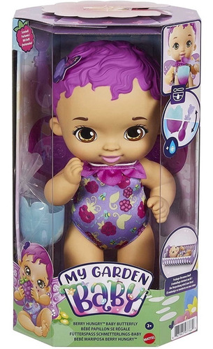 Doll Borboleta Fruts Comilonas My Garden Baby Gyn98 - Mattel