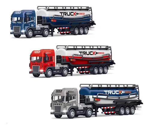 Autos Coleccion Camion Bencinero Diecast Escala 1/24 38 Cms