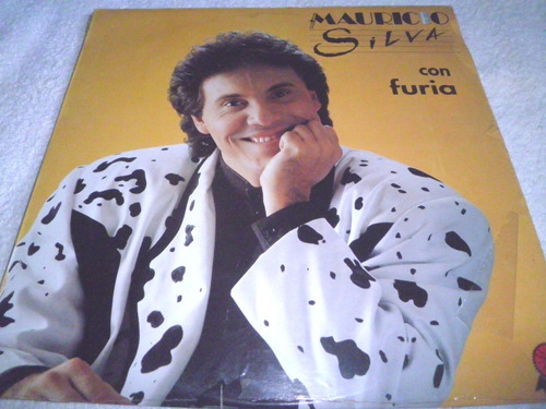 Disco Vinyl 12'' Salsa De Mauricio Silva - Con Furia (1992)