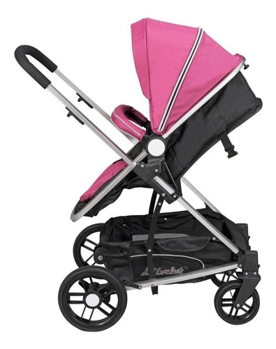 Carriola De Paseo Travel System D'bebé Crown Rosa Con Chasis