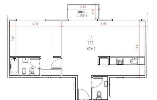 Imagen 9 de 25 de Departamento 2 Ambientes En Venta - Olivos