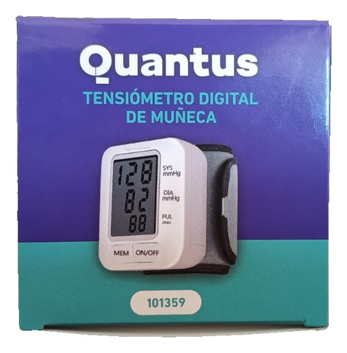 Tensiómetro Digital Medidor De Presion De Muñeca Quantus 