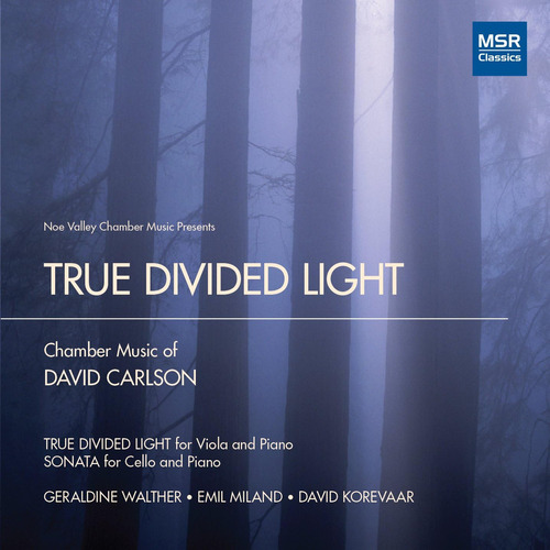 Cd: True Divided Light: Música De Cámara De David Carlson -