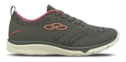 Zapatillas Running Mujer Olympikus Flower 2 Gris Ras