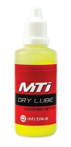 Aceite Lubricante Bicicleta Mti Dry Lube 60cc Pelicula Seca