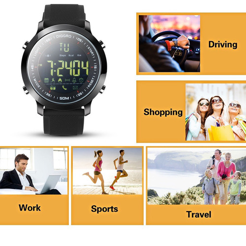 Relógio Diggro Di04 Smart Bluetooth Prova Dagua Ios Android