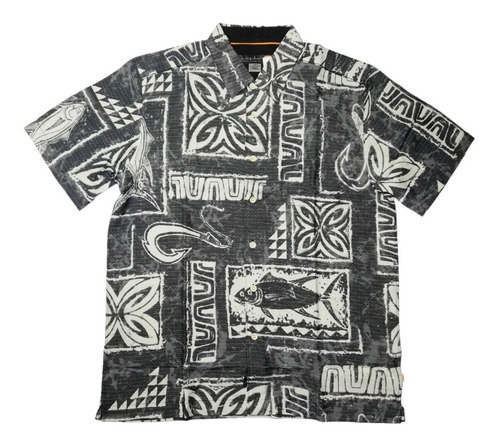 Camisa Hawaiiana Para Caballeros Quiksilver 100% Original