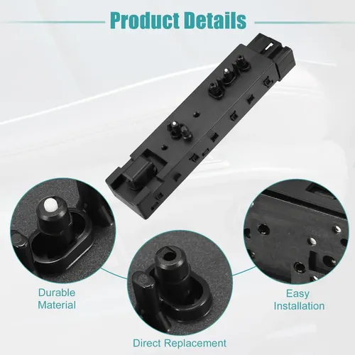 Interruptor De Asiento Eléctrico Pasajero Para Ford Super Duty F250 F350 F450 F550 (2011-2017) - Reemplazo Directo