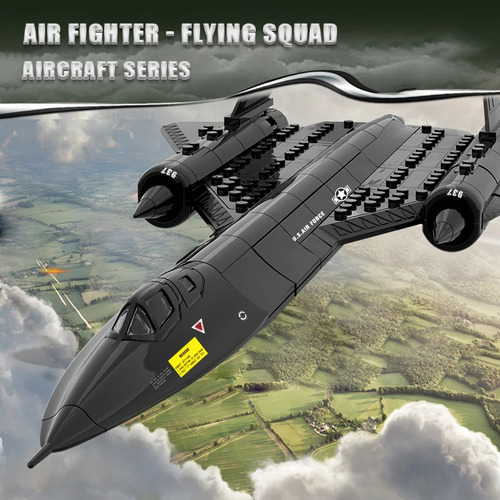 Blocos De Construção Técnicos Criativos De Aviões De Combate