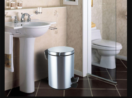 Bote De Basura De Acero Inoxidable 5 L