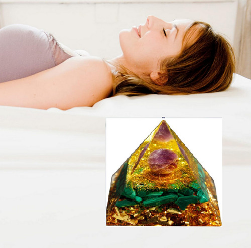 Piramide Orgonita Energia Reiki Meditacion Suerte Planeta Multicolor