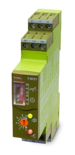 Relé De Tempo Multifunção 94-242vca 24vca/vcc Tw21 - Coel