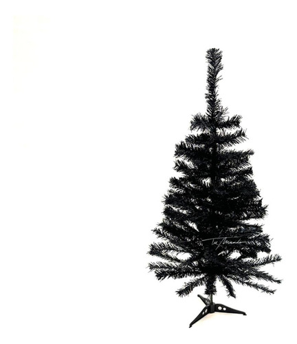 Árbol Pino Navideño Negro 60 Cm 