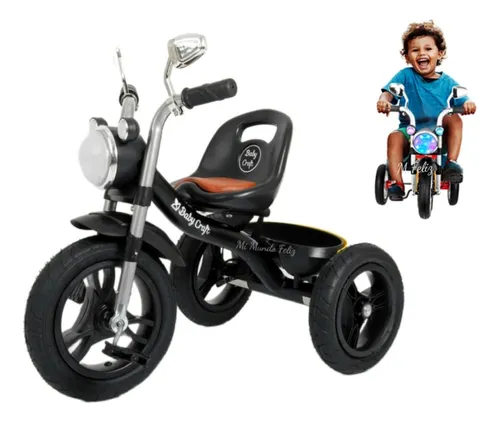 Triciclo Evolutivo Babycraft Cross - Negro