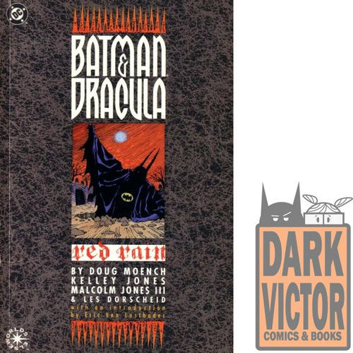 Batman And Dracula Red Rain Gn Moench  Kelley Jones En Stock