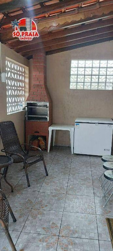 Imagem 9 de 22 de Casa Com 3 Dormitórios À Venda, 107 M² Por R$ 400.000,00 - Balneário Europa - Mongaguá/sp - Ca5521