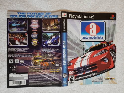 Auto Modellista Ps2 Portada. (Usado)
