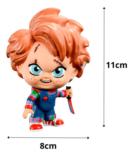 Boneco Chucky Fandom Box Colecionável Presente Ideal P/ Fãs