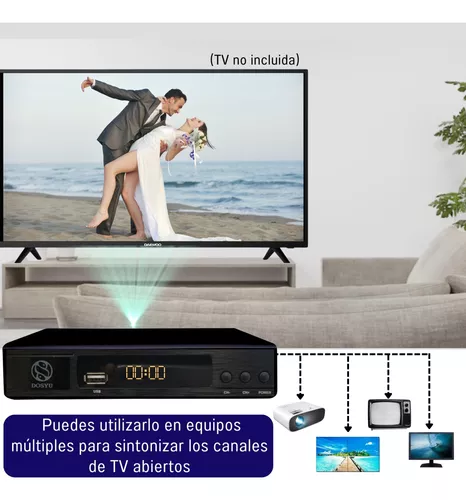 Decodificador Tv Convertidor Digital Full Hd 1080p